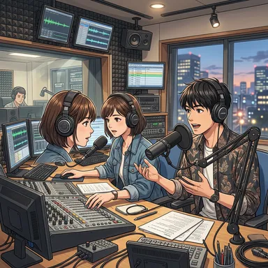 Animateur radio