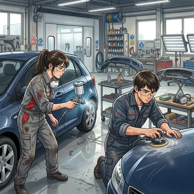 Carrossier-peintre automobile