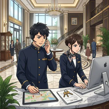 Concierge de palace