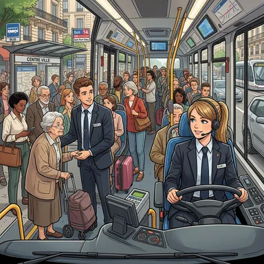 Conducteur de bus / autocar