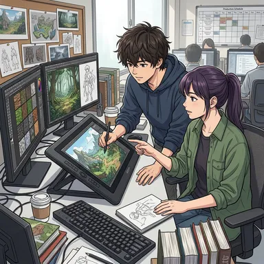 Directeur artistique jeux vidéo