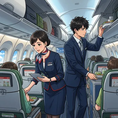 Hôtesse de l'air / Steward