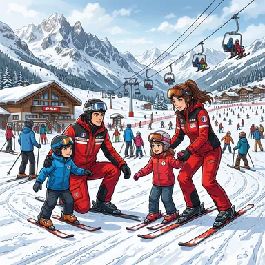 Moniteur de ski
