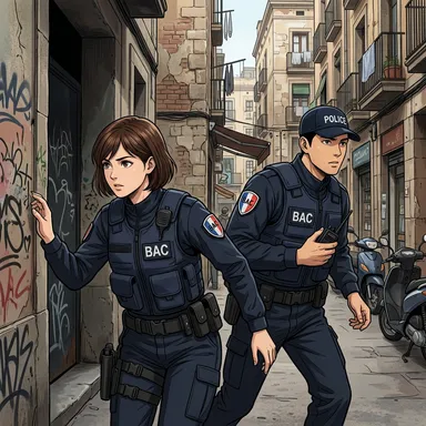 Policier de la BAC