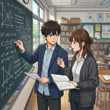 Professeur de mathématiques