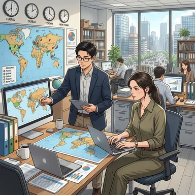 Responsable zone internationale